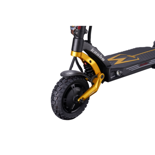 Kaabo Mantis King GT Der ganz neue Kaabo Mantis GT King Elektroroller bietet eine hervorragende Balance aus Erschwinglichkeit und Leistung.  Zwei leistungsstarke, bürstenlose 1100W-Motoren sorgen für spaßige Beschleunigung und können im Eco-Modus eine Reichweite von 100 km erreichen. Vordere & hintere halbhydraulische Scheibenbremse plus elektronisches ABS sorgen für volle Kontrolle und Komfort während Ihrer Fahrten. Höchstgeschwindigkeit: 70 km/h Reichweite: 100 km