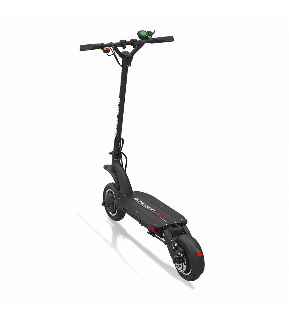 Dualtron Eagle Dualtron Eagle Dualtron Eagle, der Nachfolger des berühmten Dualtron 2 Limited, ist unser Mittelklasse-Elektroroller für die Stadt. Wir haben den Eagle als eine überarbeitete, leistungsstärkere und zuverlässigere Version des DT 2 Limited entwickelt. Der Dualtron Eagle hat alles, was den Erfolg des DT 2 Limited ausmachte, aber auch alles, was ihm fehlte und ihn "unperfekt" machte. Darüber hinaus ist der Dualtron Eagle sogar noch leistungsfähiger mit einer gemessenen Motorspitzenleistung von 3600W, die entweder von einer CN 60V18.2Ah (Lite), einer LG 21700 60V22.4Ah (Pro) oder einer LG 21700 60V24.5Ah (Limited) Batterie geliefert wird! Geschwindigkeit: 75 km/h Reichweite: 70 km