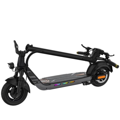 KingSong N14 KingSong N14 Der KingSong N14 wurde mit dem modernen urbanen Pendler im Sinn entwickelt. Sein kraftvoller 500W-Motor mit einer Spitzenleistung von 900W ermöglicht es dir, mühelos Geschwindigkeiten von bis zu 40 km/h zu erreichen – ideal, um effizient durch den Stadtverkehr zu navigieren. Der langlebige 48V 10,4Ah Akku bietet eine beeindruckende Reichweite von bis zu 60 km, sodass du längere Strecken zurücklegen kannst, ohne dir Gedanken über das Aufladen machen zu müssen. Wichtigste Merkmale des KingSong N14: • Motorleistung: 500W bürstenloser Motor (Spitzenleistung bis zu 900W) • Höchstgeschwindigkeit: Bis zu 35 km/h • Akku: 48V 10,4Ah Lithiumbatterie • Reichweite: Bis zu 40 km (abhängig von Gewicht, Gelände und Fahrstil) • Bremssystem: Doppelte Bremsen – elektronische Bremse und Scheibenbremse • Federung: Doppelfederung (vorne und hinten) für zusätzlichen Komfort • Reifen: 9-Zoll-Luftreifen mit Profil für besseren Grip und Stoßdämpfung • Display: Helles LCD-Display mit Anzeige von Geschwindigkeit, Akkustand und Fahrmodus • Konnektivität: Unterstützung für die KingSong-App (Bluetooth) • Beleuchtung: Vorder-, Rück- und Bremslichter für bessere Sichtbarkeit • Maximale Belastung: Bis zu 120 kg • Gewicht des Scooters: Ca. 19,8 kg • Klappbares Design: Kompakt zusammenklappbar für einfachen Transport und platzsparende Aufbewahrung