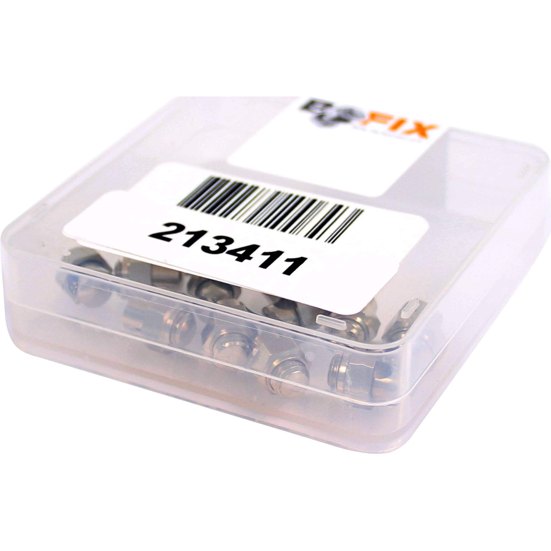 Bofix Box Fender Eye Bolt Bleumel Stainless Steel (12 Pieces)