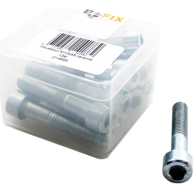 Bofix Box Allen Bolt M10x55 (12 Pieces)