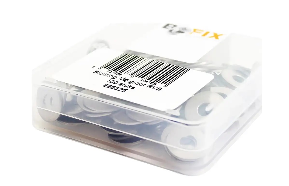 Bofix Box Locking Ring M6x18 Stainless Steel (100 Pieces)