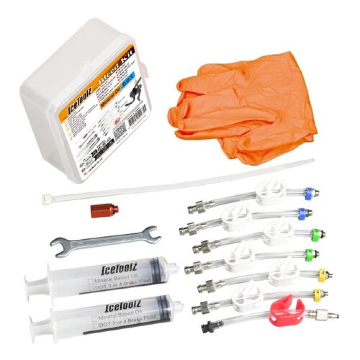 IceToolz Bleed Kit Hydraulic Disc Brake IceToolz Bleed Kit Hydraulic Disc Brake