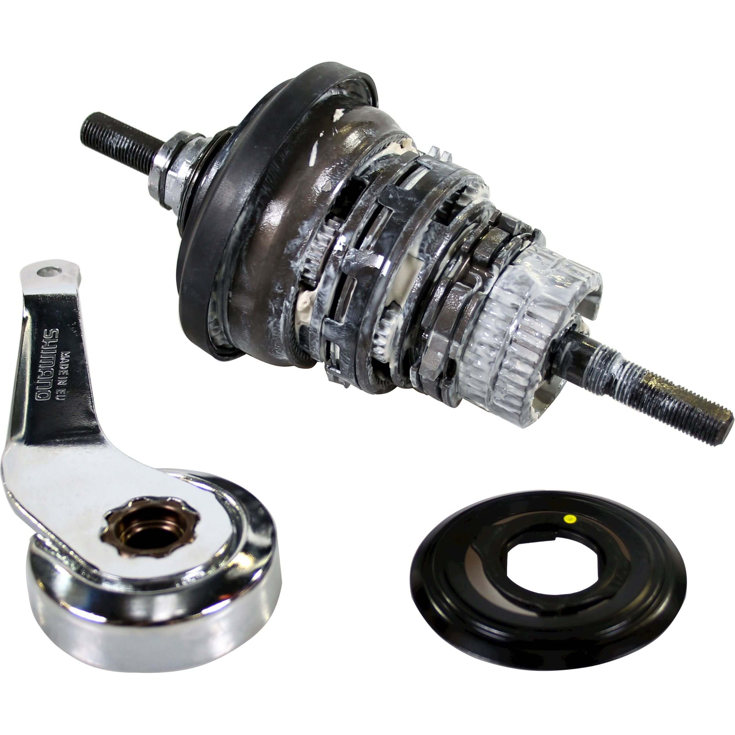 Shimano Nexus 7-Speed Internal Gear Hub SG-C3001-7C-DX 175mm With Brake Arm