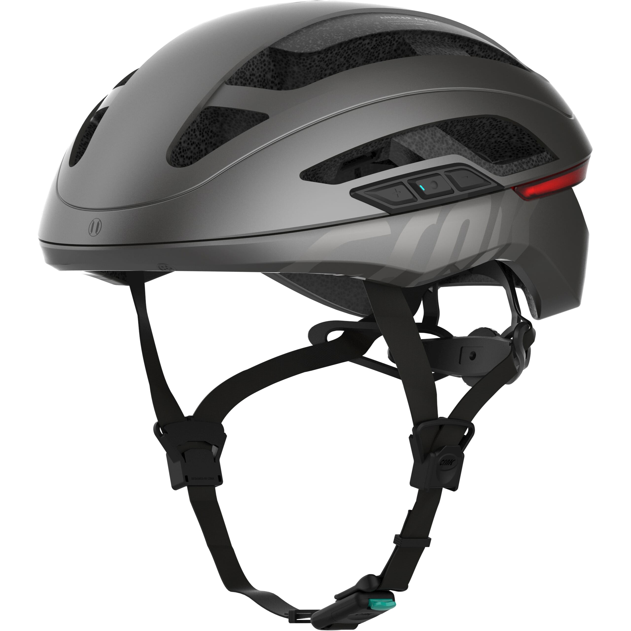 CRNK Smart Helmet Angler Alpha Metallic Black L 57-63cm