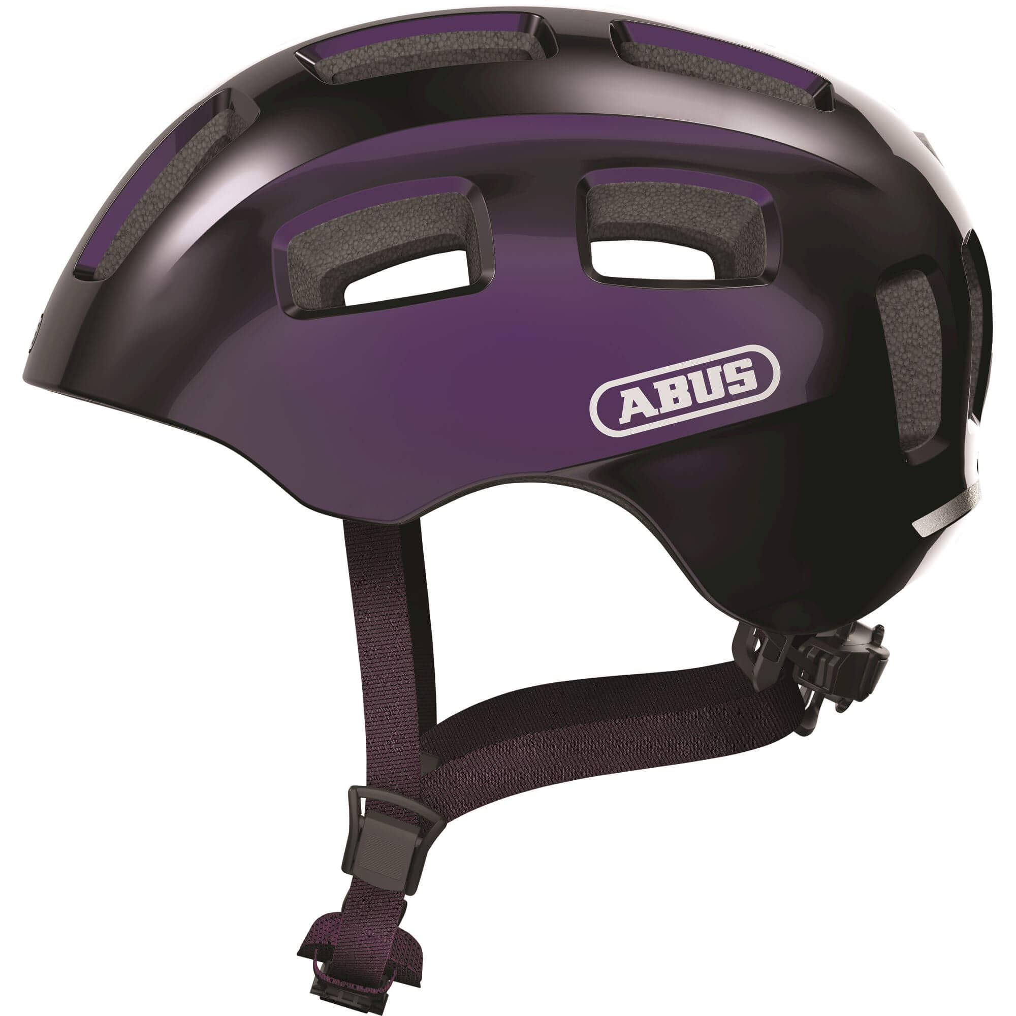 Abus Helmet Youn-I 2.0 Black Violet S 48-54cm