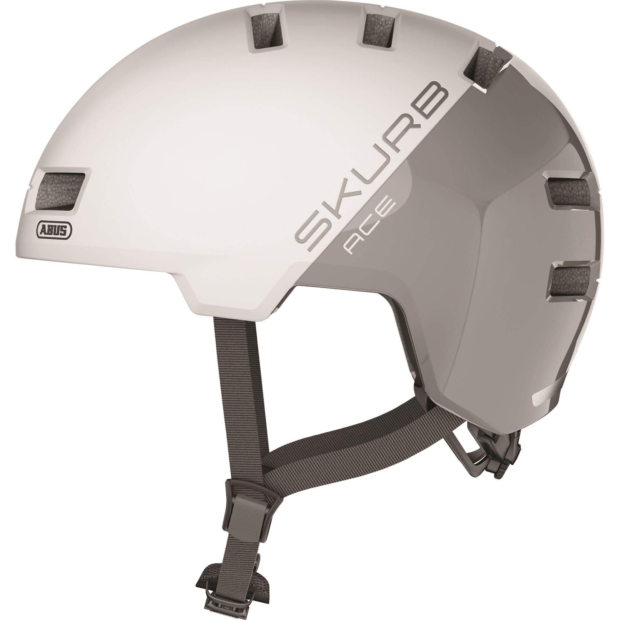 Abus Helmet Skurb ACE Silver White L 58-61cm