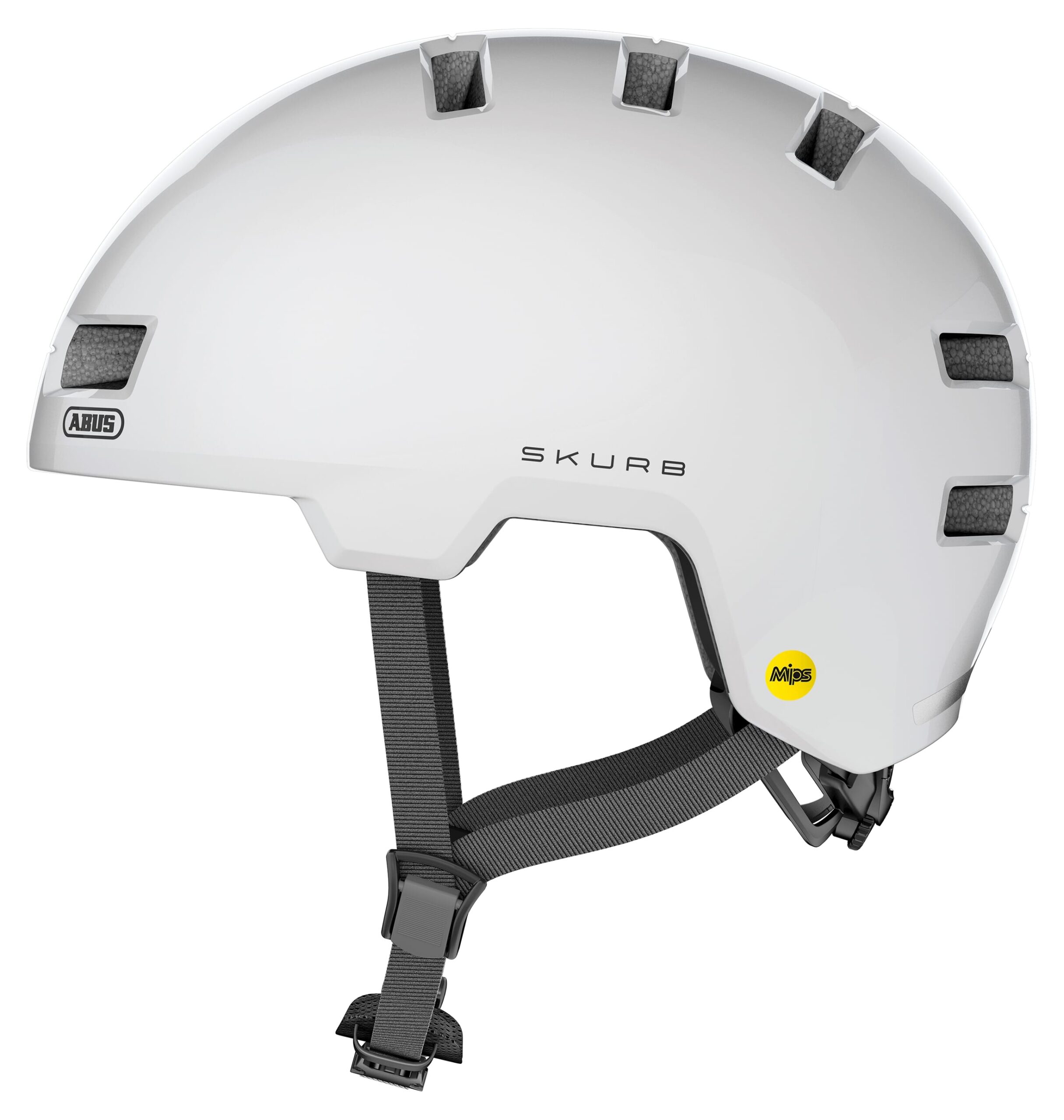 Abus Helmet Skurb MIPS Polar White L 58-61cm