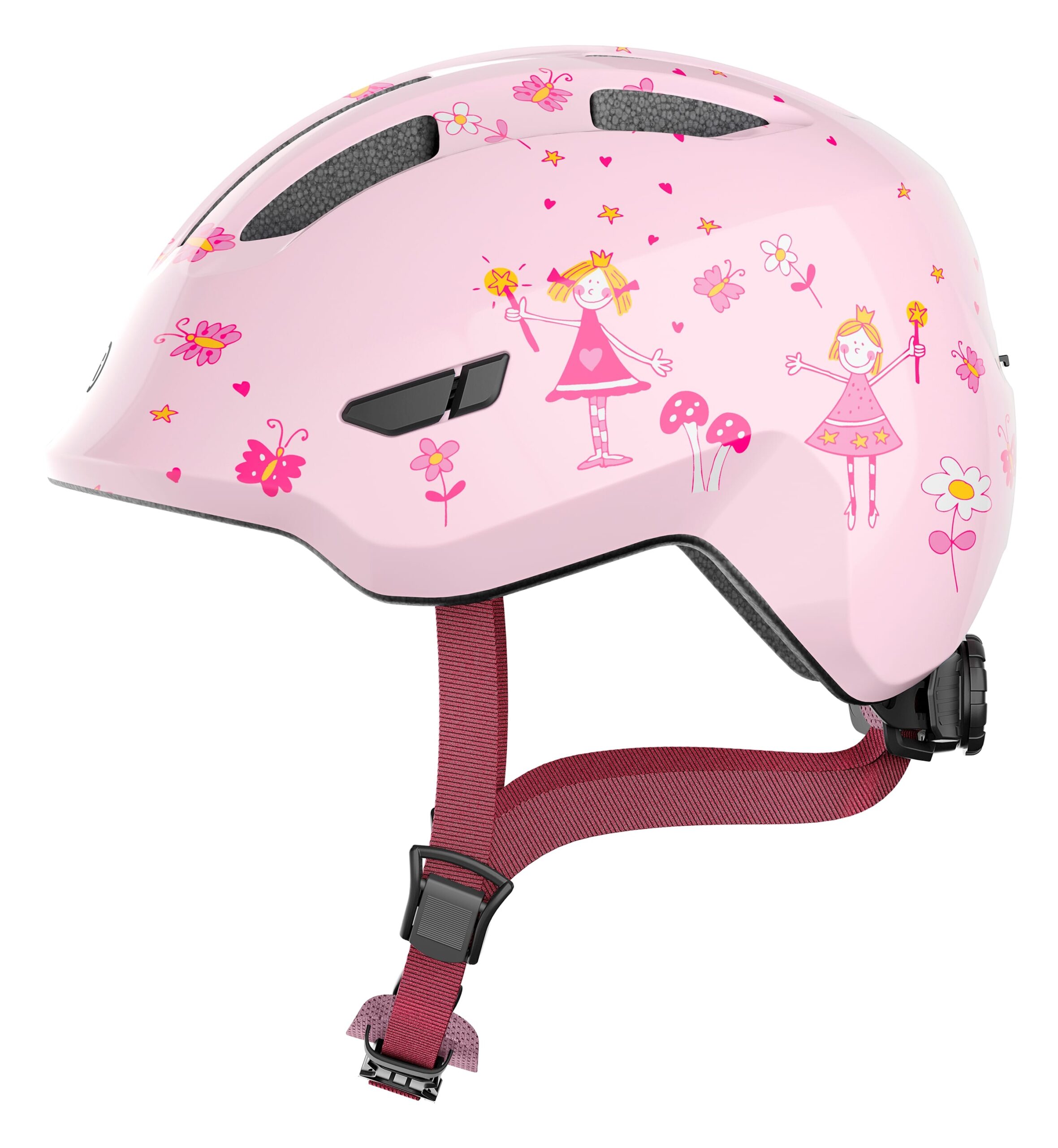 Abus Helmet Smiley 3.0 Rose Princess M 50-55cm