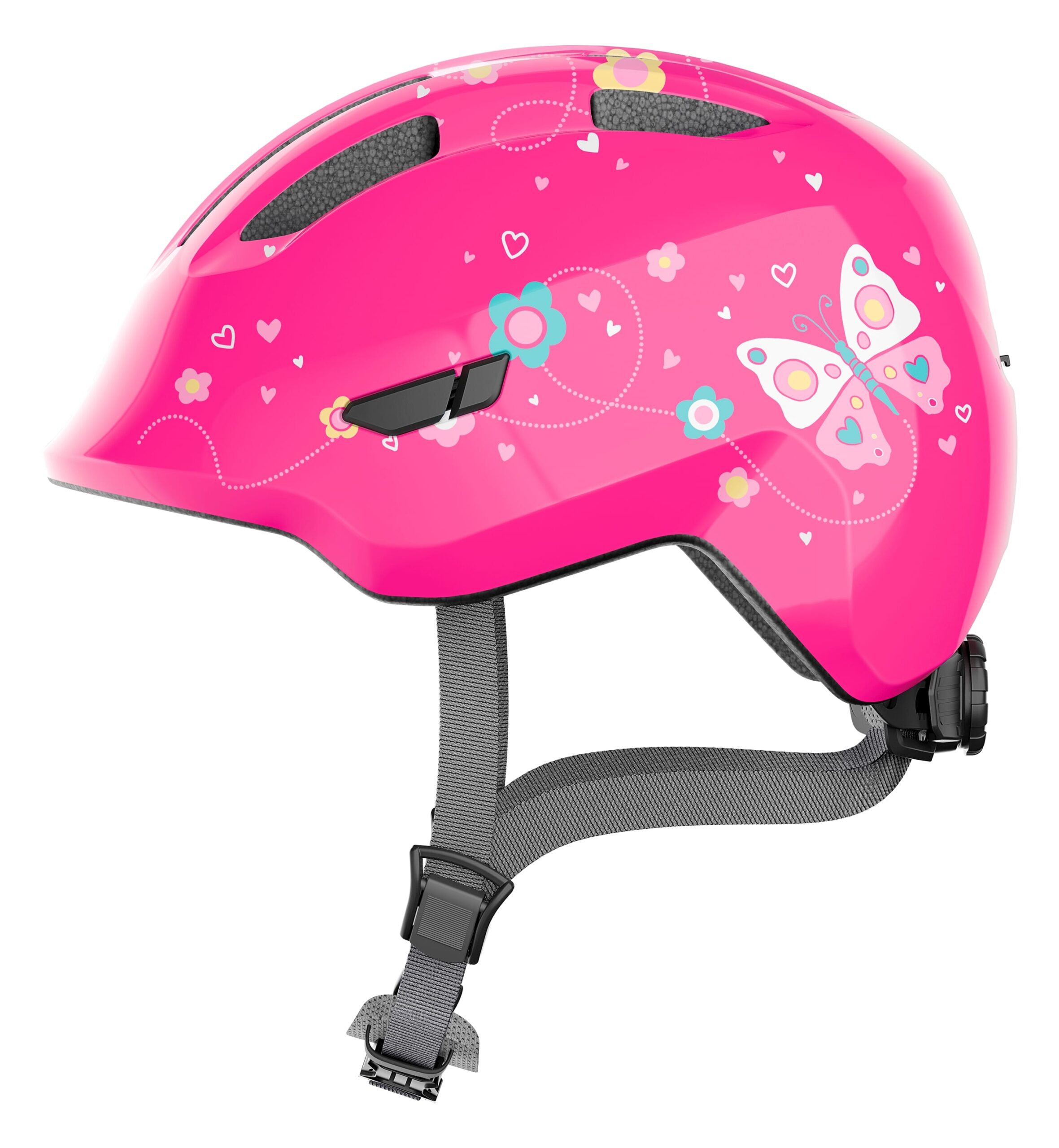 Abus Helmet Smiley 3.0 Pink Butterfly S 45-50cm