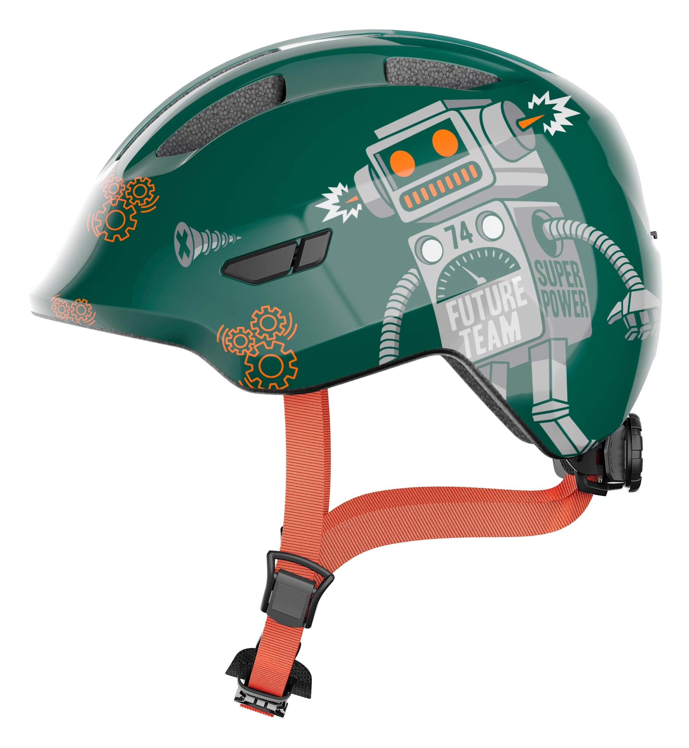 Abus Helmet Smiley 3.0 Green Robo M 50-55cm