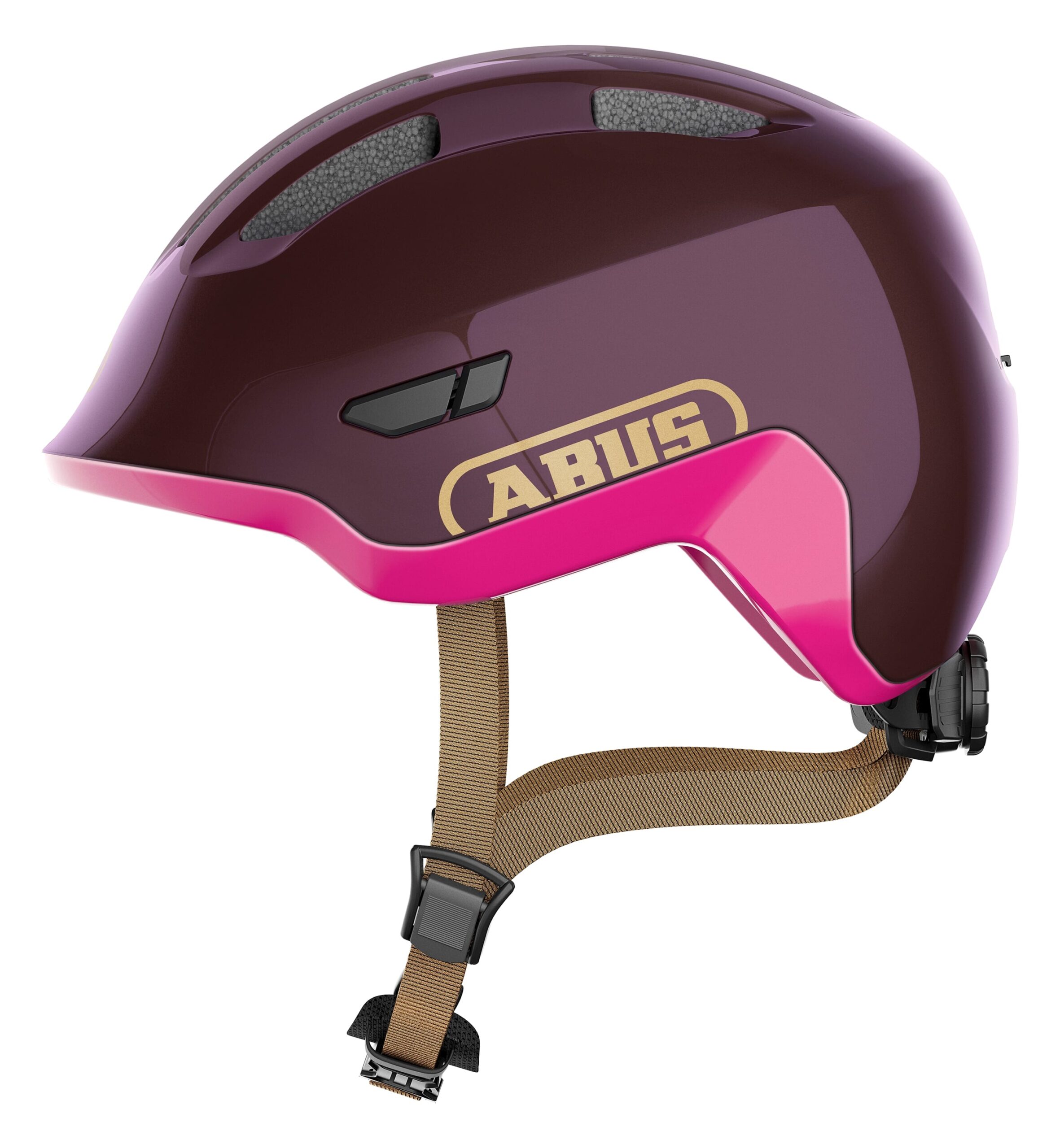Abus Helmet Smiley 3.0 Ace LED Royal Purple S 45-50cm