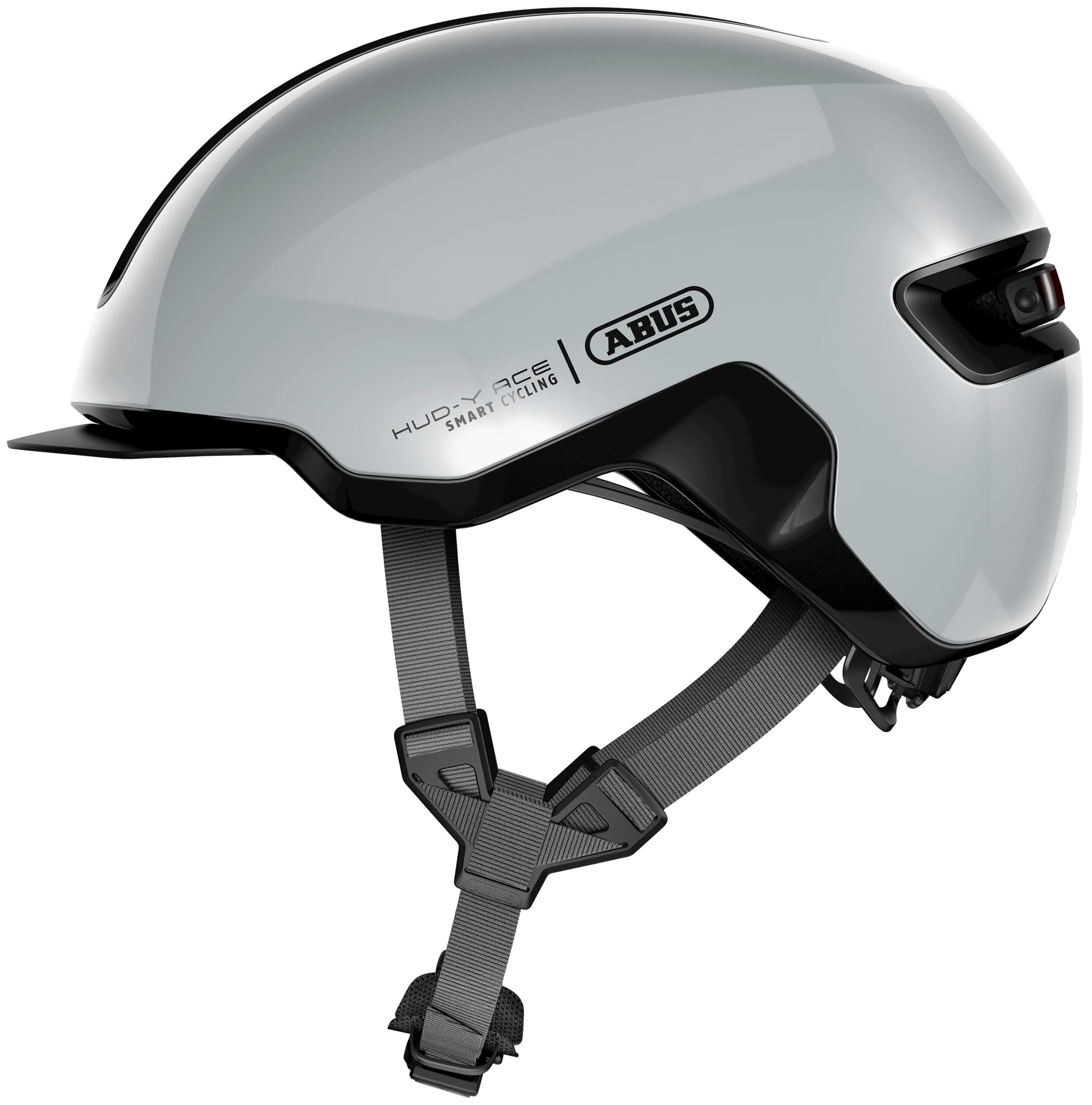 Abus Helmet HUD-Y Race Grey L 57-61cm