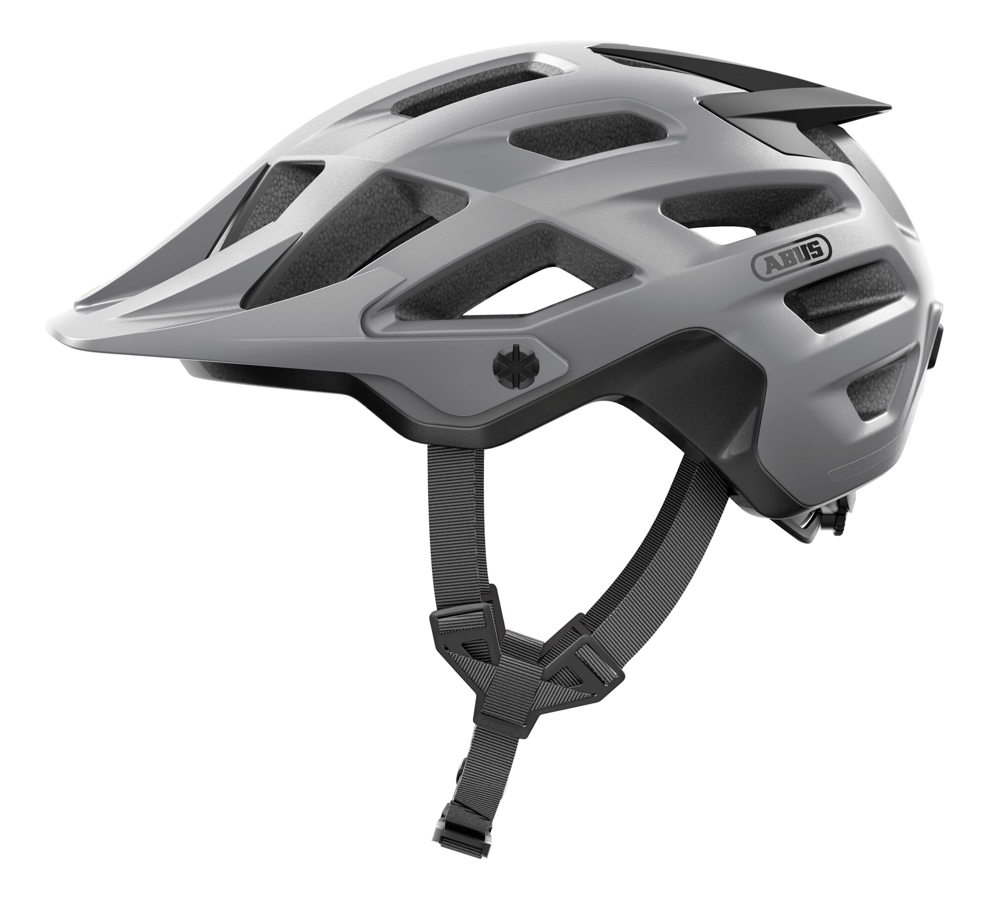 Abus Helmet Moventor 2.0 Gleam Silver L 57-61cm