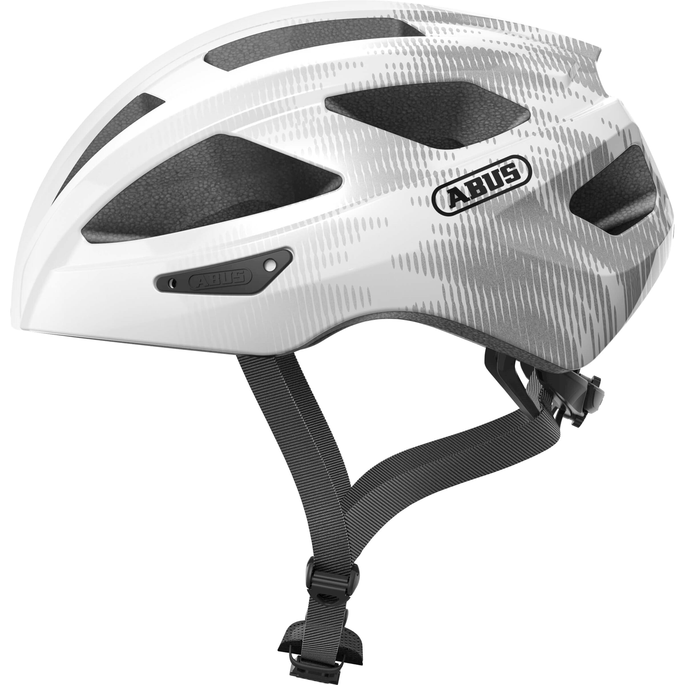 Abus Helmet Macator White Silver M 52-58cm