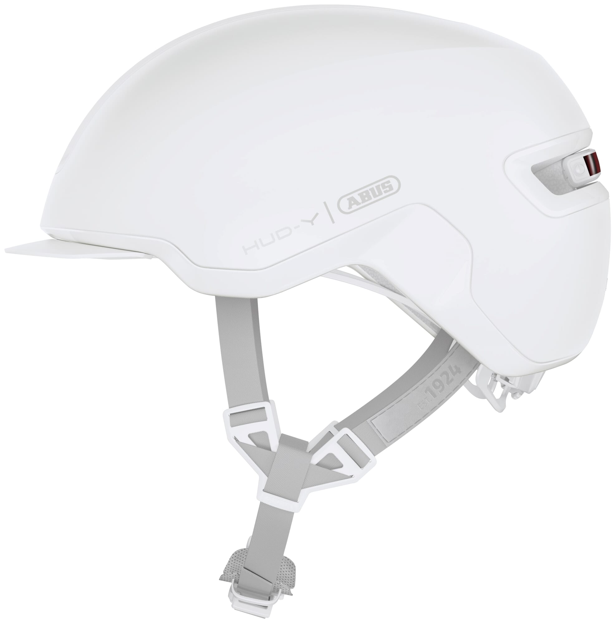 Abus Helmet HUD-Y Pure White S 51-55cm
