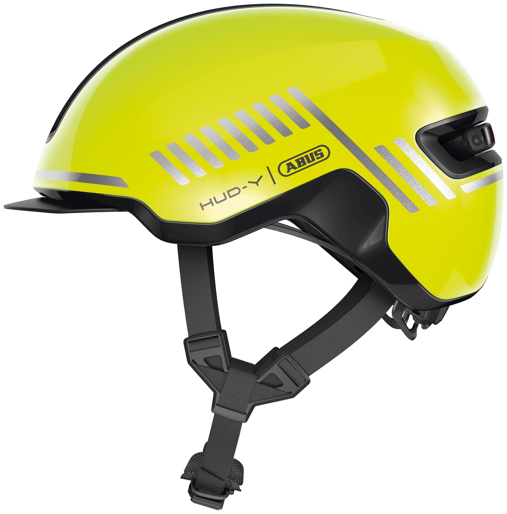 Abus Helmet Hud-Y Signal Yellow S 51-55 Cm