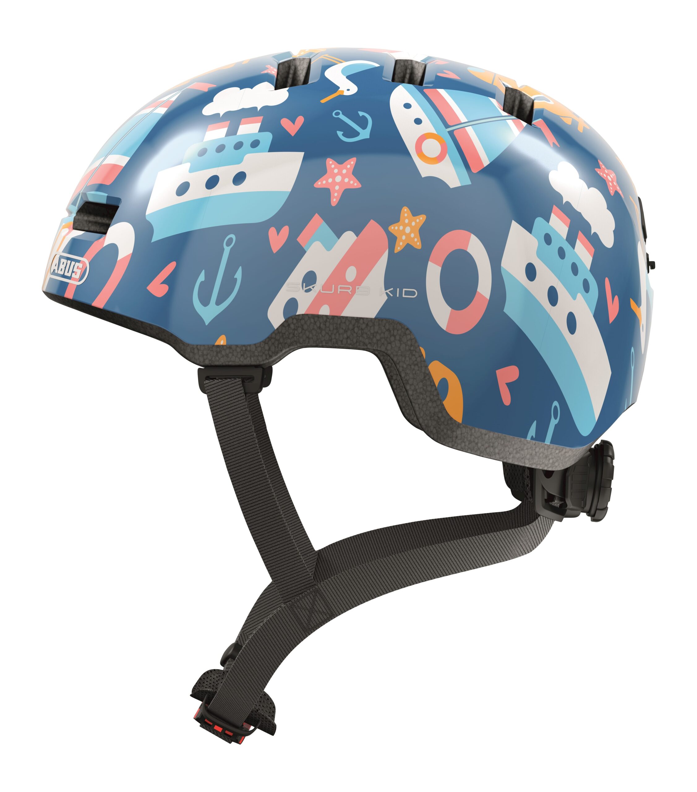 Abus Helmet Skurb Kid Blue Sailor S 45-50cm Abus Helmet Skurb Kid Blue Sailor S 45-50cm
