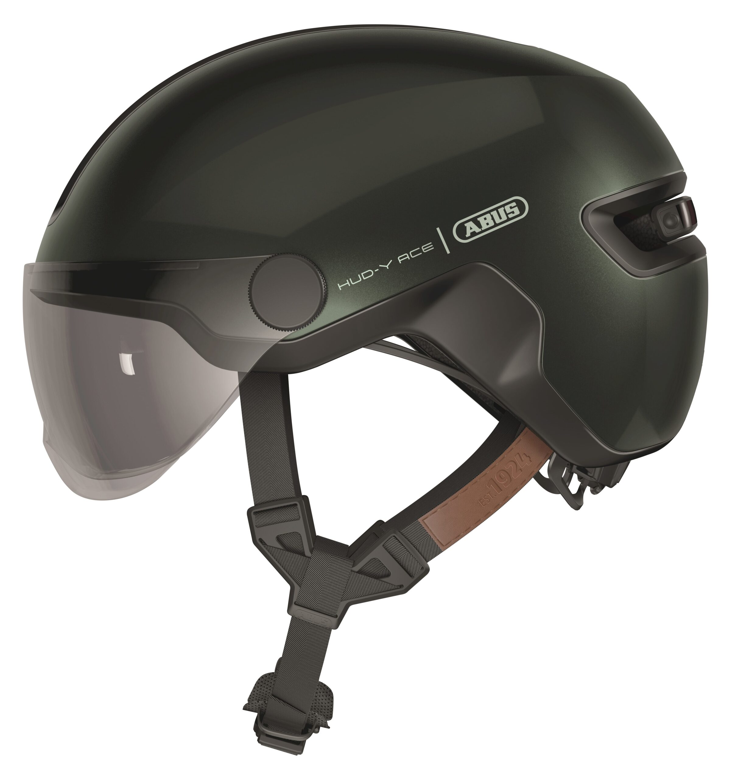 Abus Helmet Hud-Y Ace Moss Green S 51-55cm