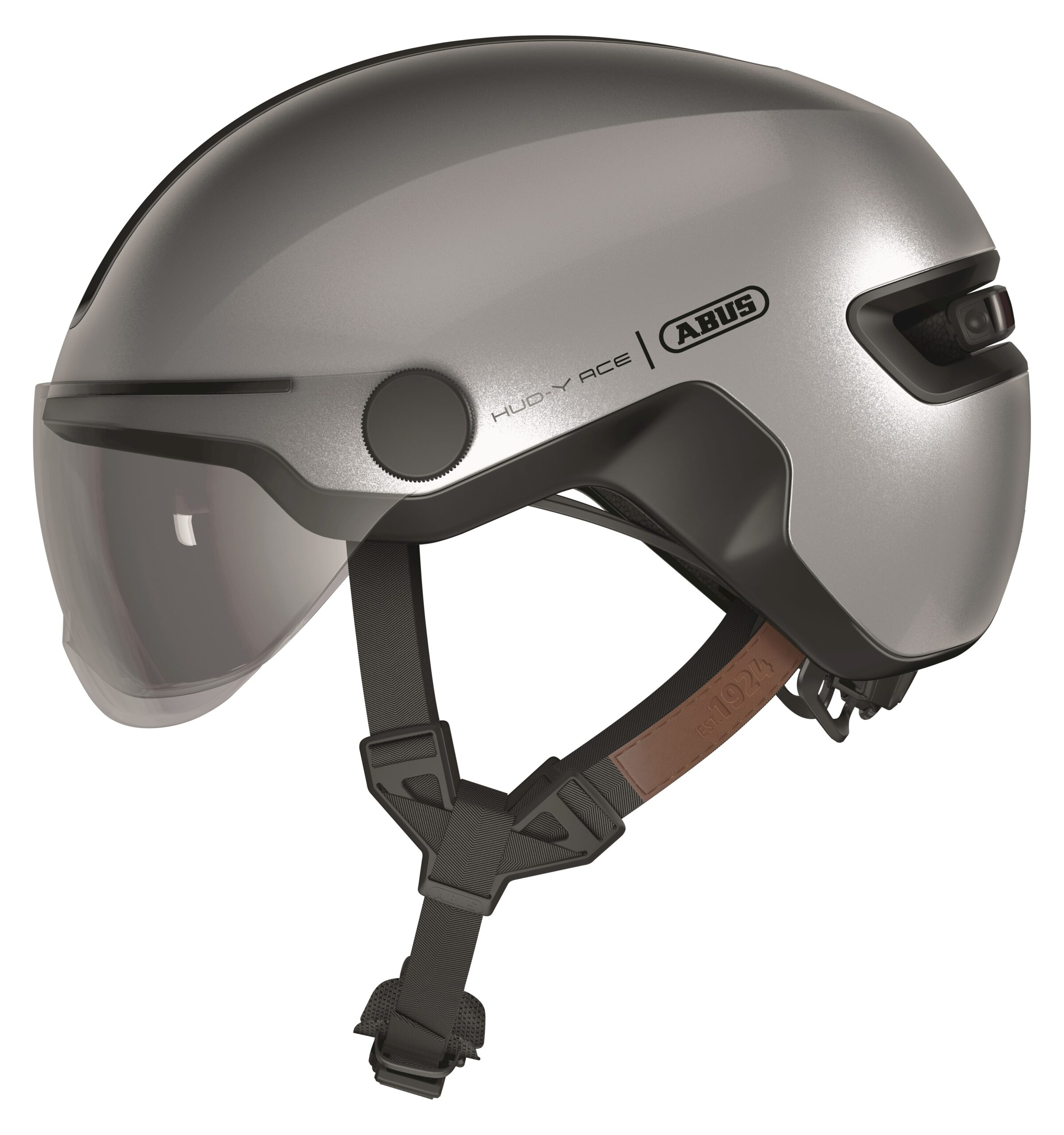 Abus Helmet Hud-Y ACE Gleam Silver S 51-55cm