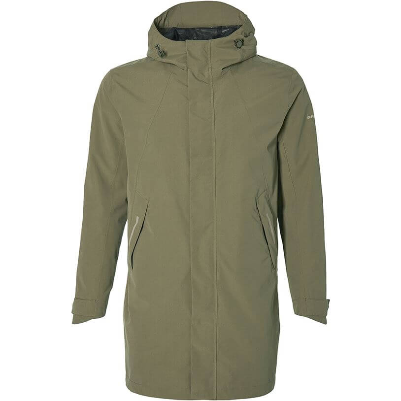 Basil Rain Parka Mosse Men Olive Green XXL