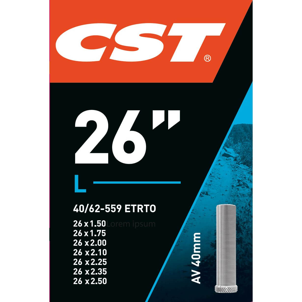 CST BNB 26 x 1.50 - 2.50 AV 40mm
