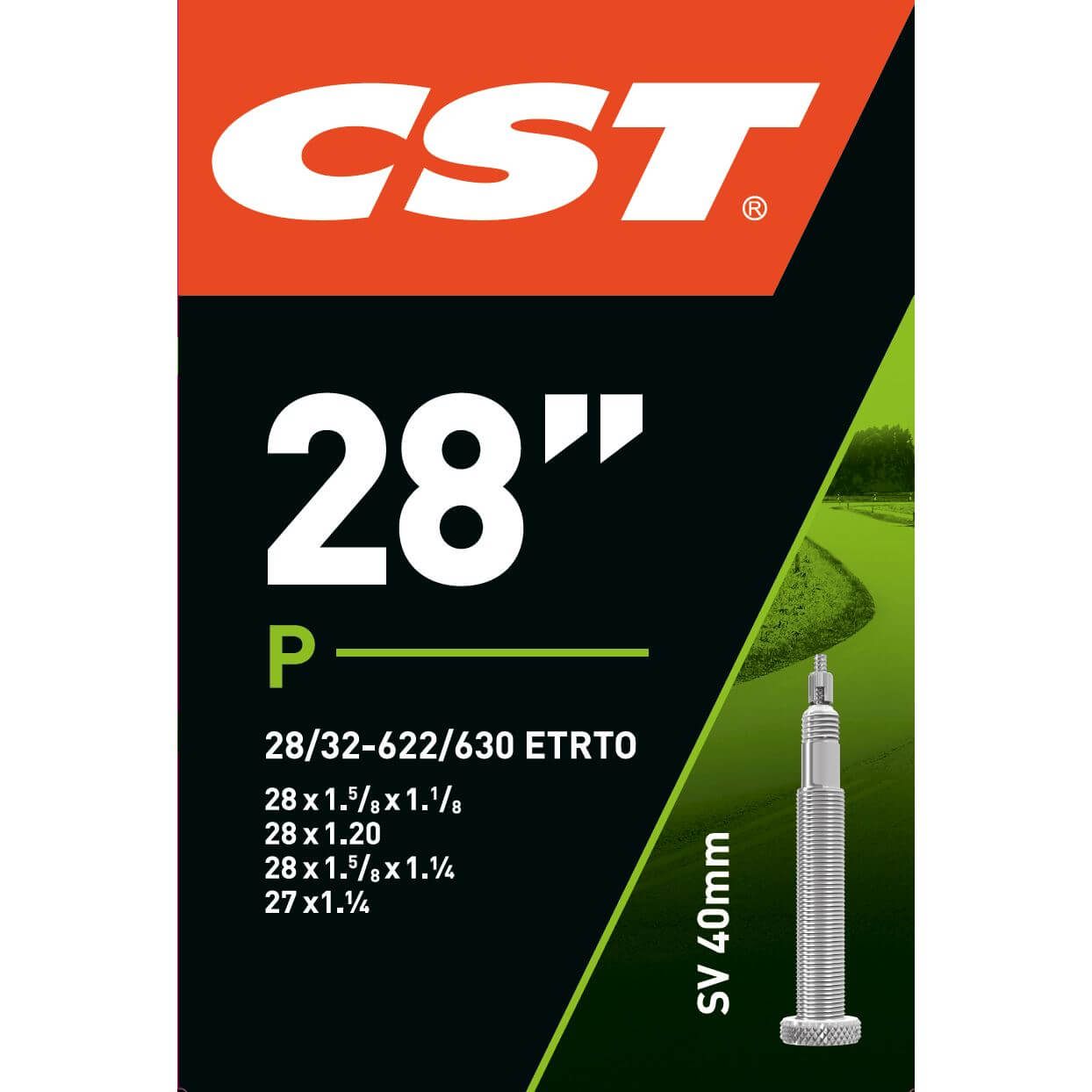 CST BNB 28 x 1 1/8 - 1 1/4 FV 40mm CST BNB 28 x 1 1/8 - 1 1/4 FV 40mm