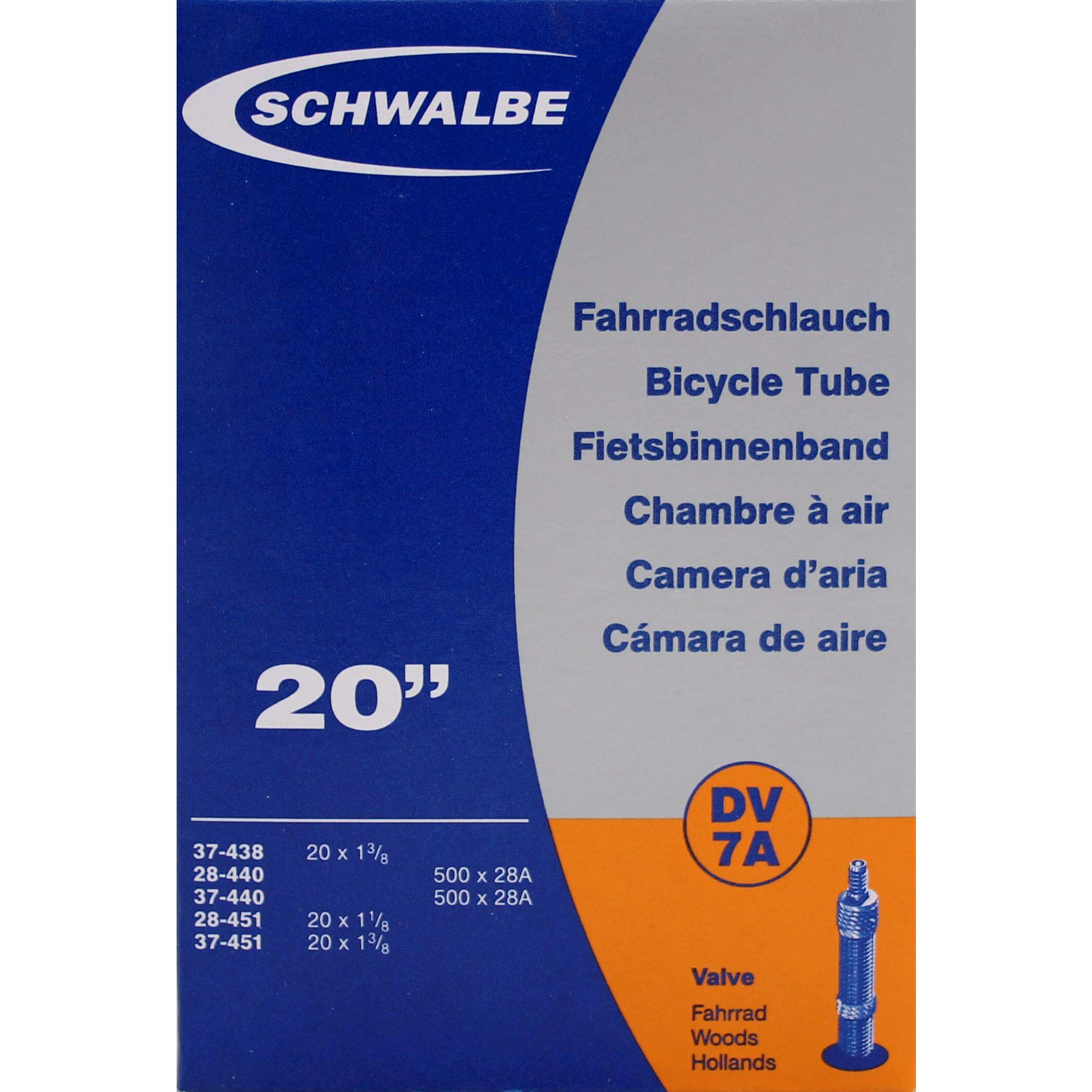 Schwalbe Bnb DV7A 20 x 1 3/8 HV 32mm