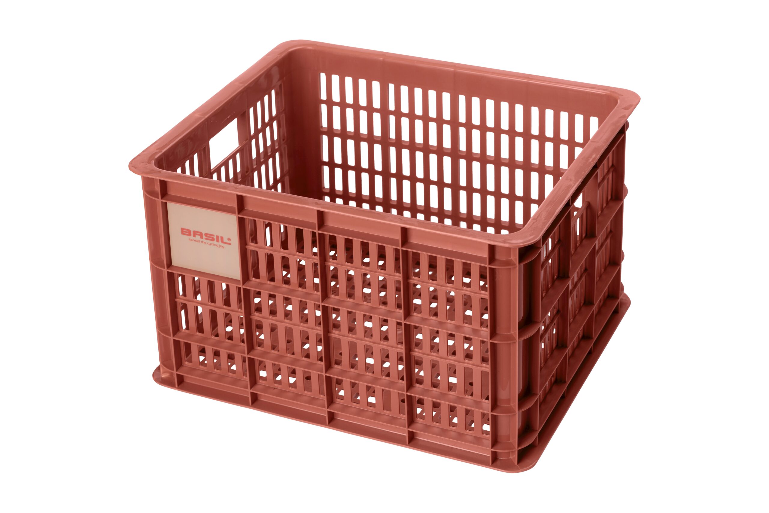 Basil Bike Crate M Terra Red 29.5L Recycled Basil Bike Crate M Terra Red 29.5L Recycled