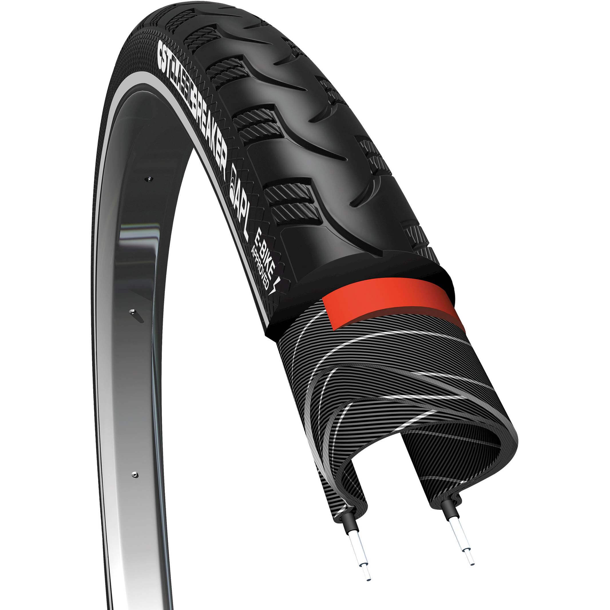 CST BTB Breaker 28 x 1 1/2 Black Reflective CST BTB Breaker 28 x 1 1/2 Black Reflective