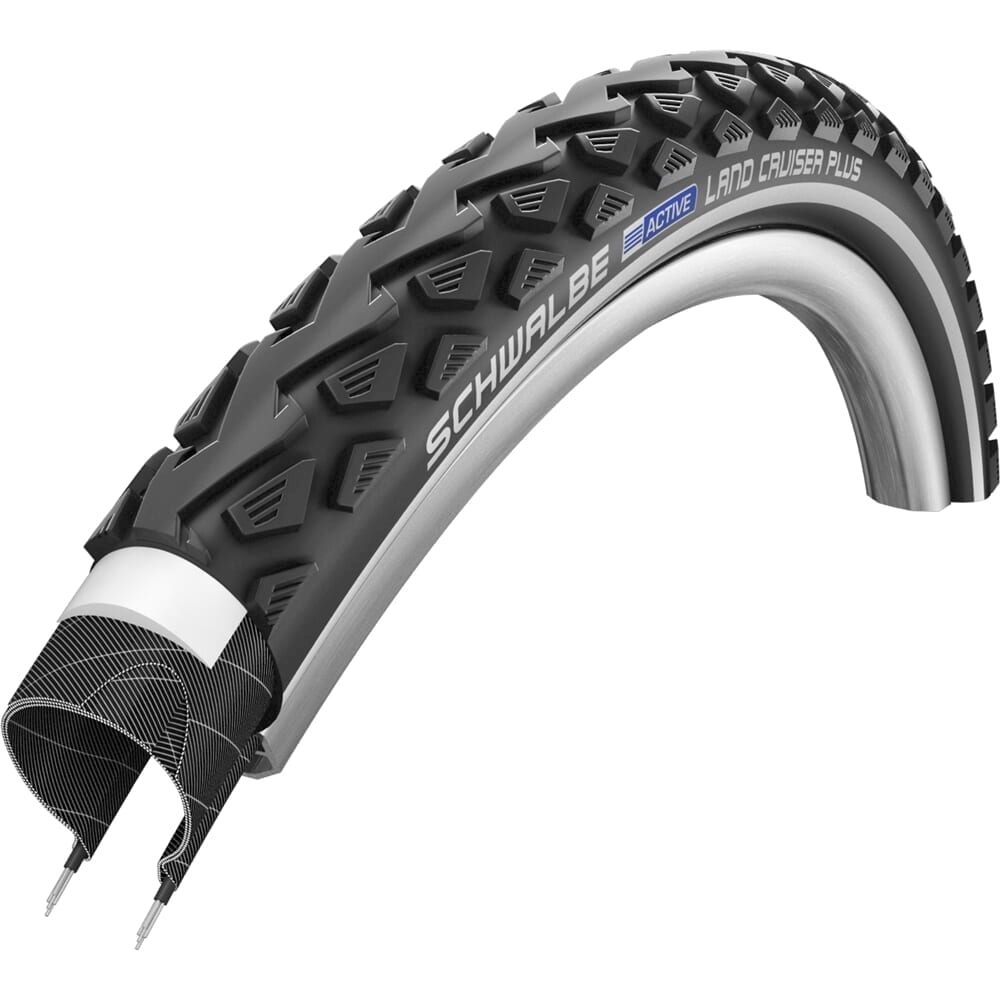 Schwalbe Btb Land Cruiser Plus 28 x 1.75 Black Reflective Schwalbe Btb Land Cruiser Plus 28 x 1.75 Black Reflective