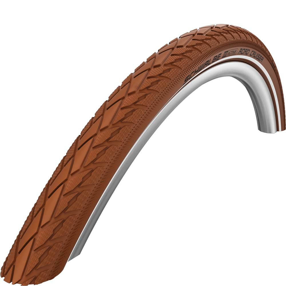 Schwalbe Btb Road Cruiser K-Guard 28 x 1.75 Reflective Brown