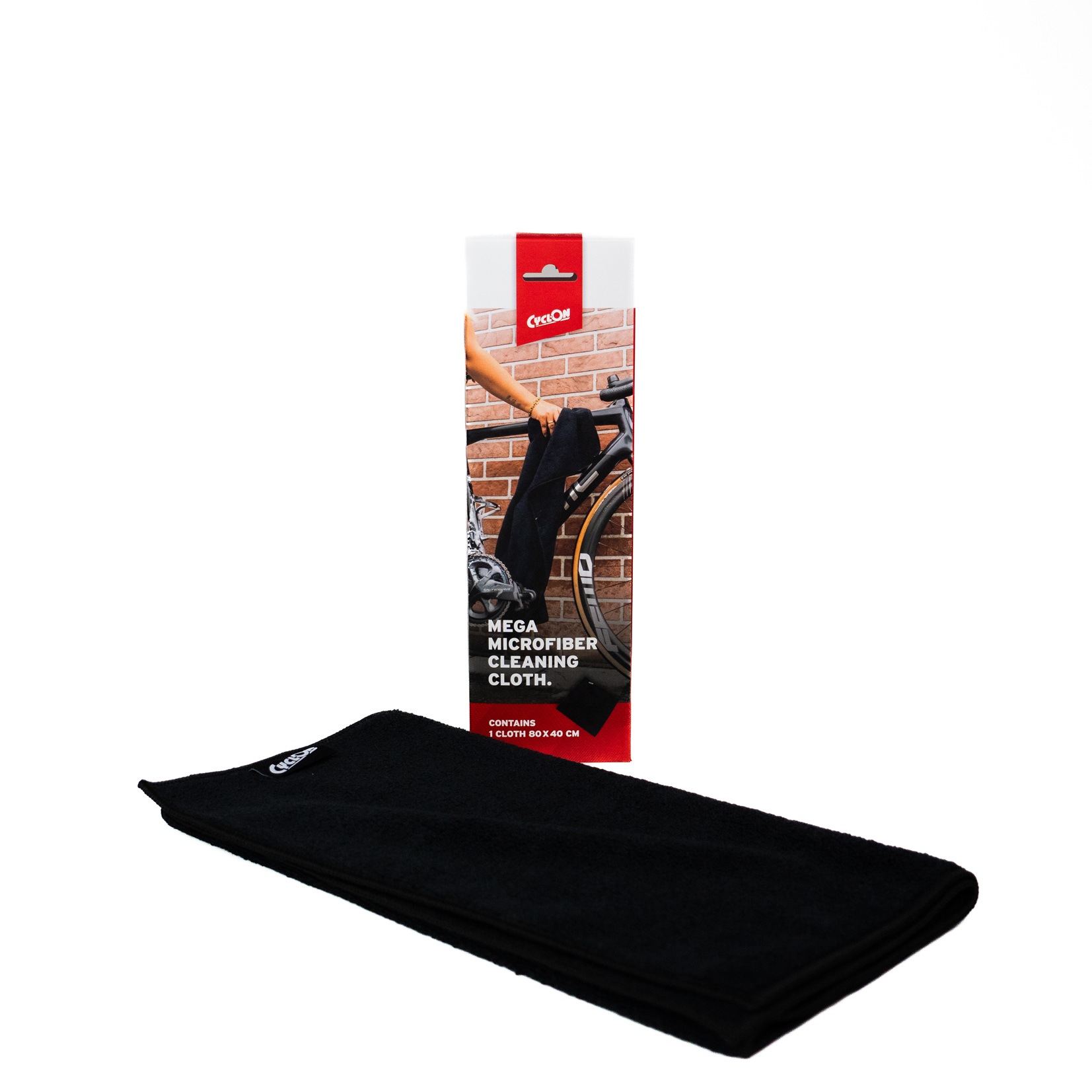 CyclOn Microfiber Mega Cleaning Cloth 80x40cm Black CyclOn Microfiber Mega Cleaning Cloth 80x40cm Black