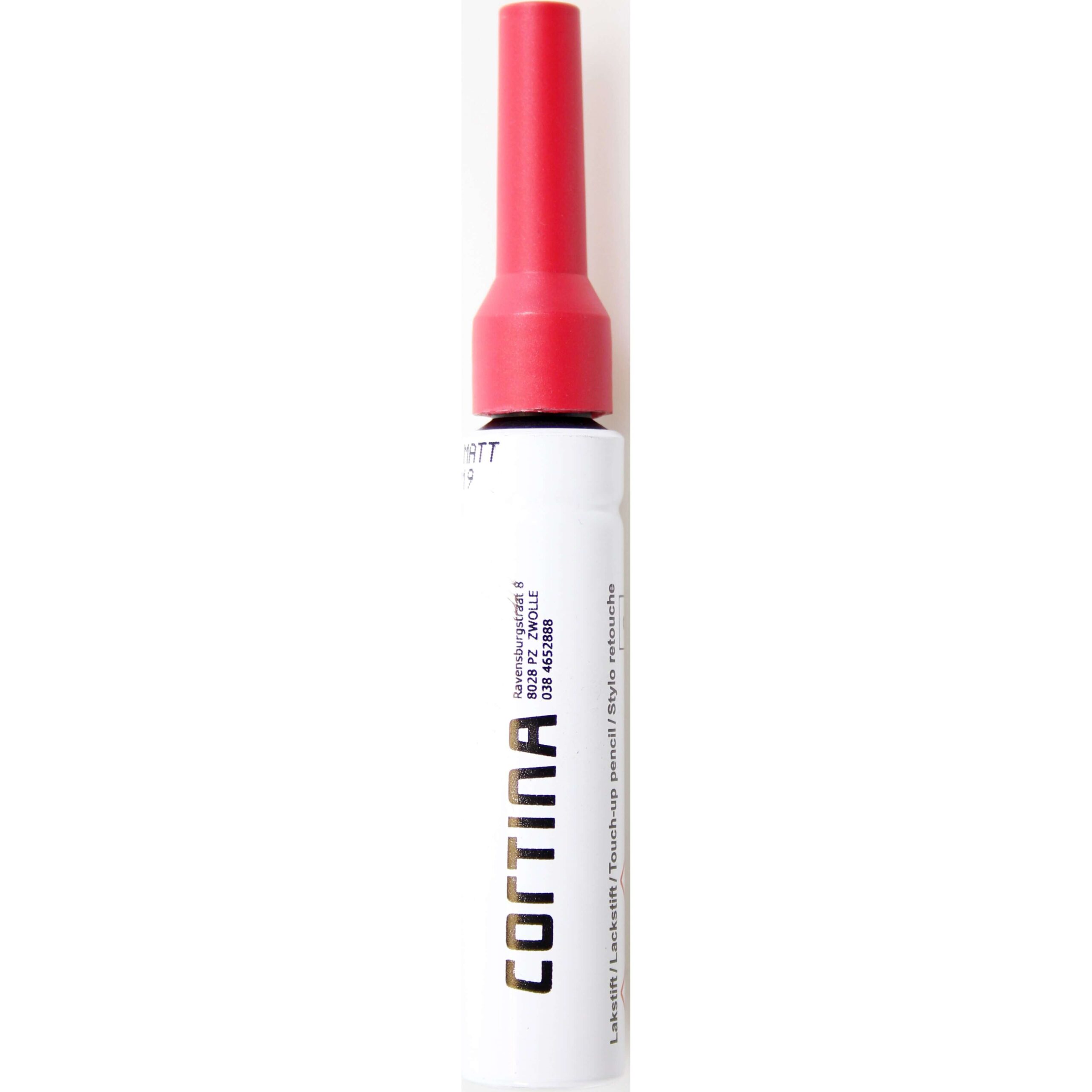 Curtain Lipstick Raspberry Red PMS 8883 Matte