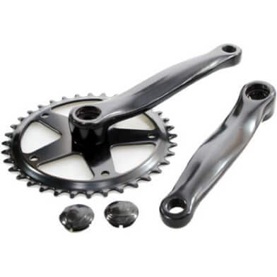 Crankset 36T 152 Black 1/8