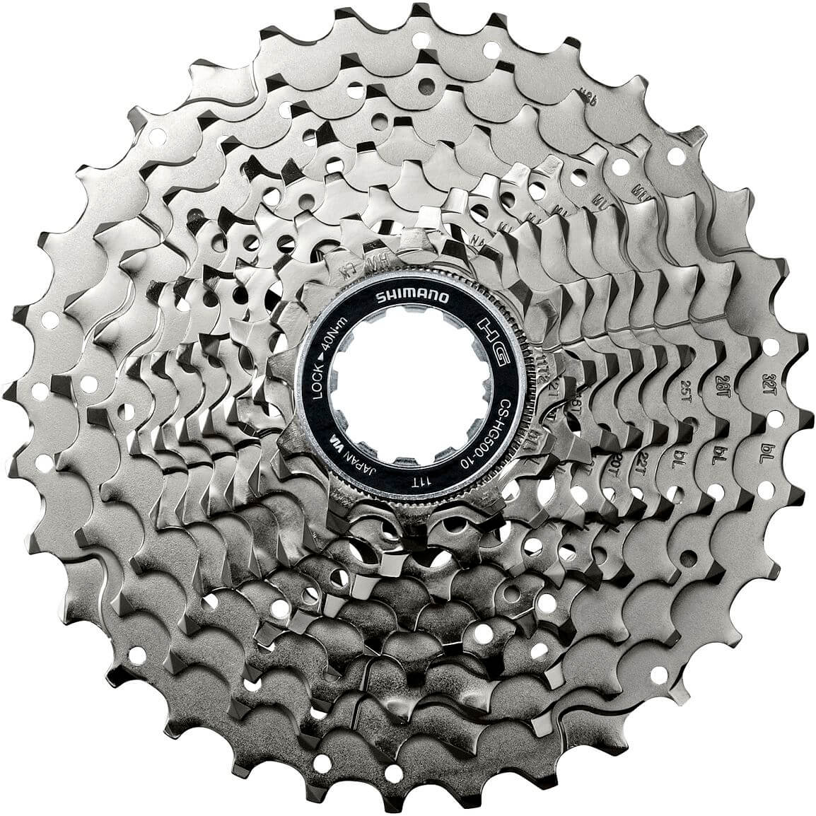 Shimano Cassette 10V 11/25 HG500 Shimano Cassette 10V 11/25 HG500