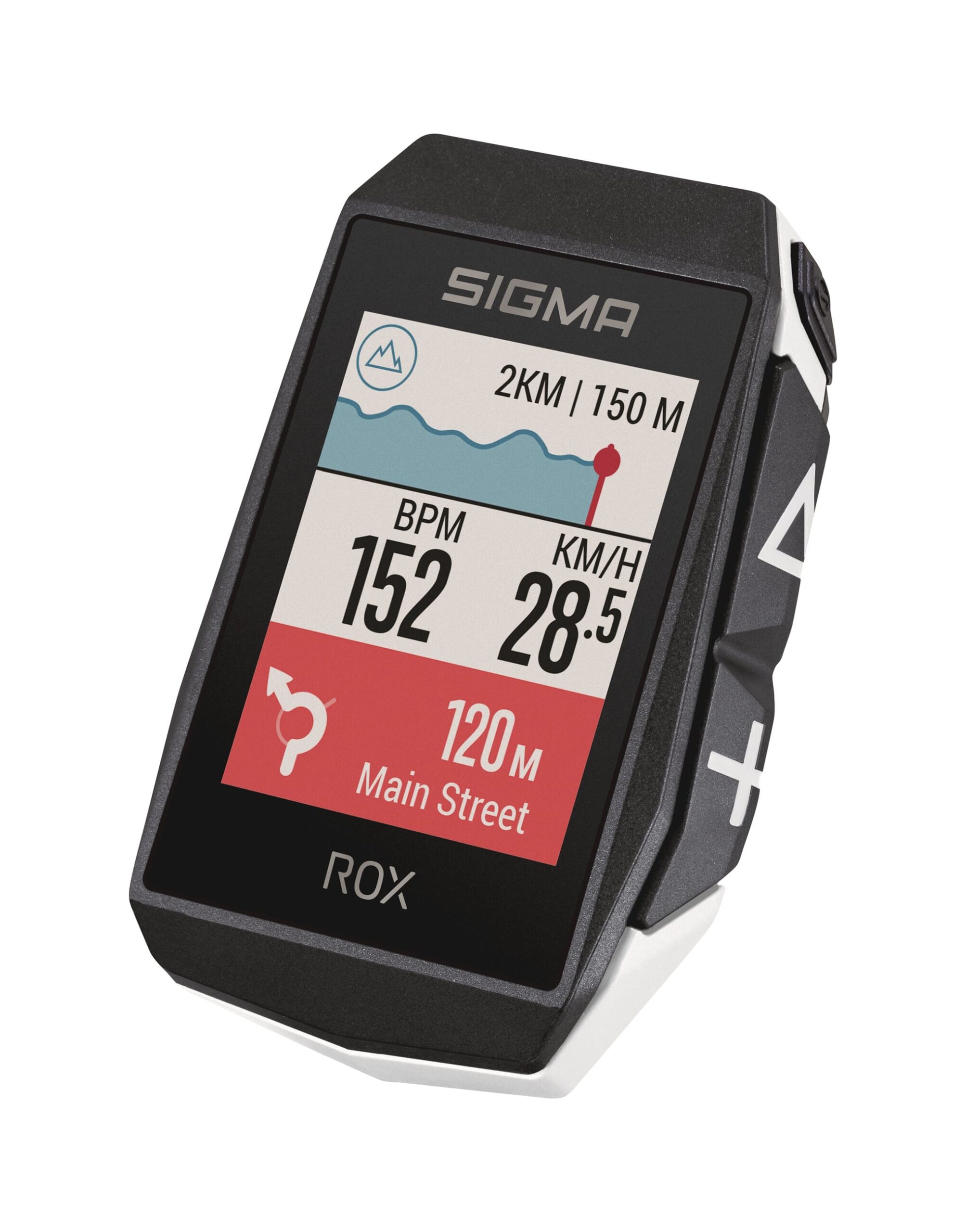 Sigma Bike Computer ROX 11.1 EVO GPS White HR + Sensors SE