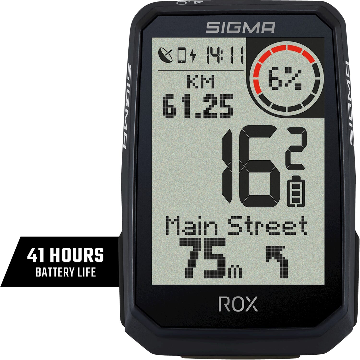 Sigma Bike Computer ROX 4.0 Endurance GPS Top Mount