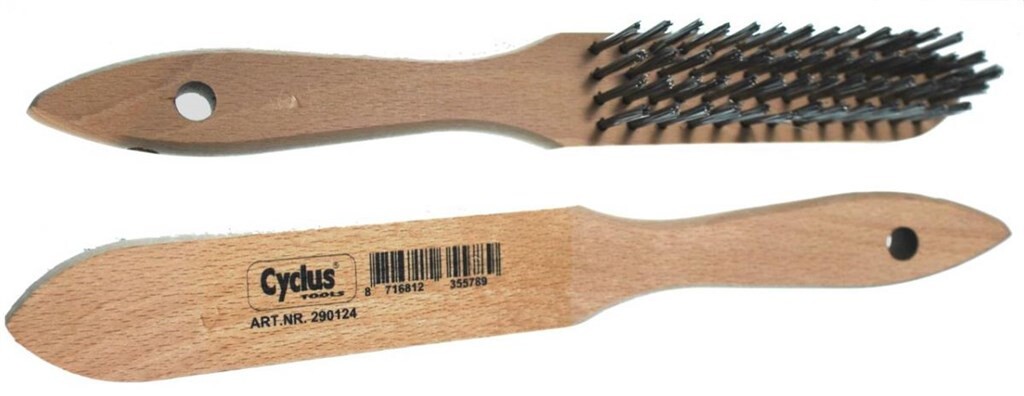 Cycle Steel Brush 4-Row