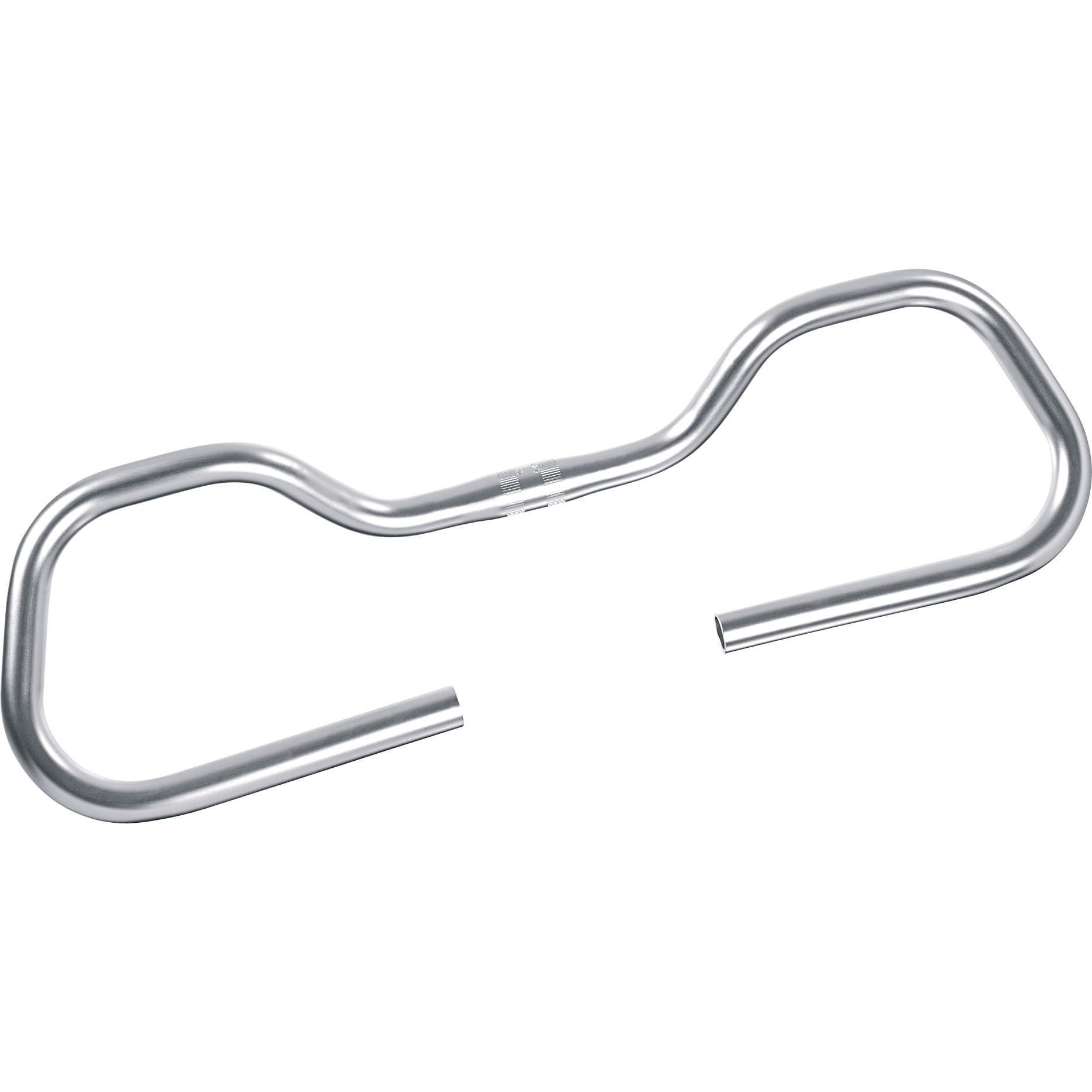 Ergotec Handlebar Bend Contest Comfort 25.4 Alu Silver Ergotec Handlebar Bend Contest Comfort 25.4 Alu Silver