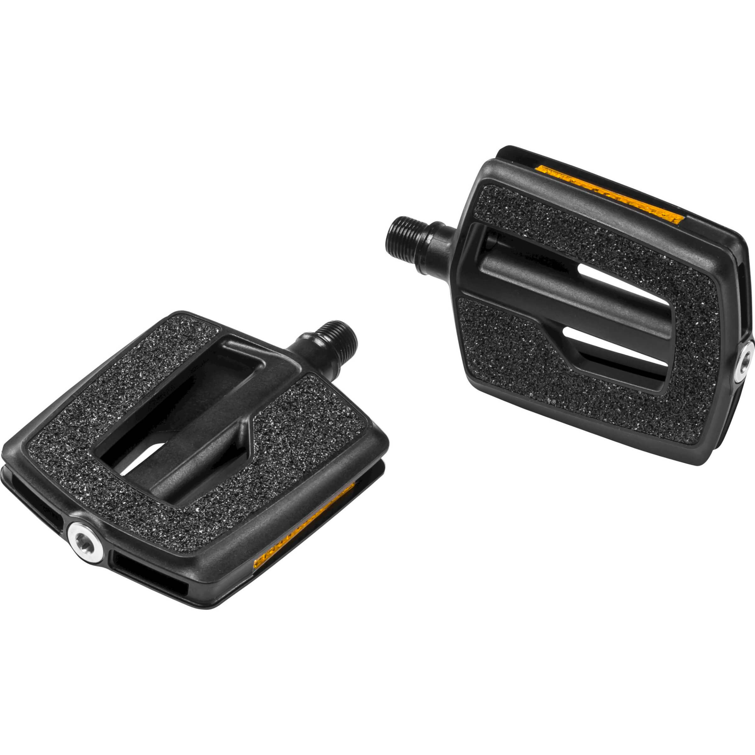 Ergotec Pedals 831 Plastic/Sandpaper Black