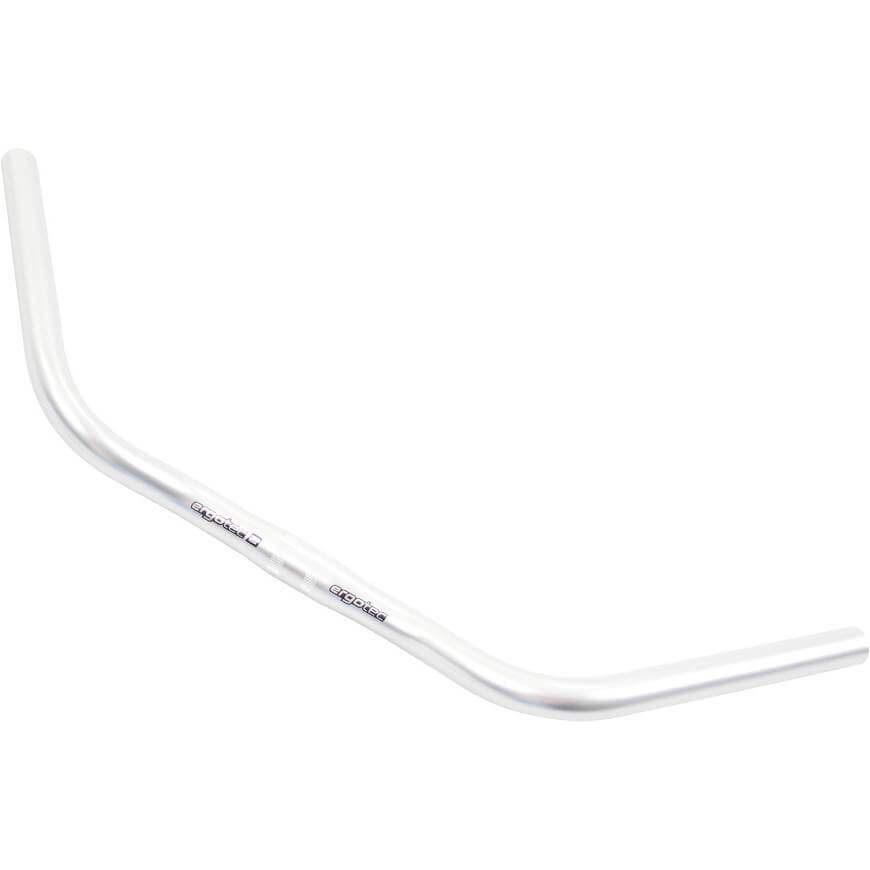 Ergotec Handlebar Bend Trekking 25.4 Alu Silver Ergotec Handlebar Bend Trekking 25.4 Alu Silver