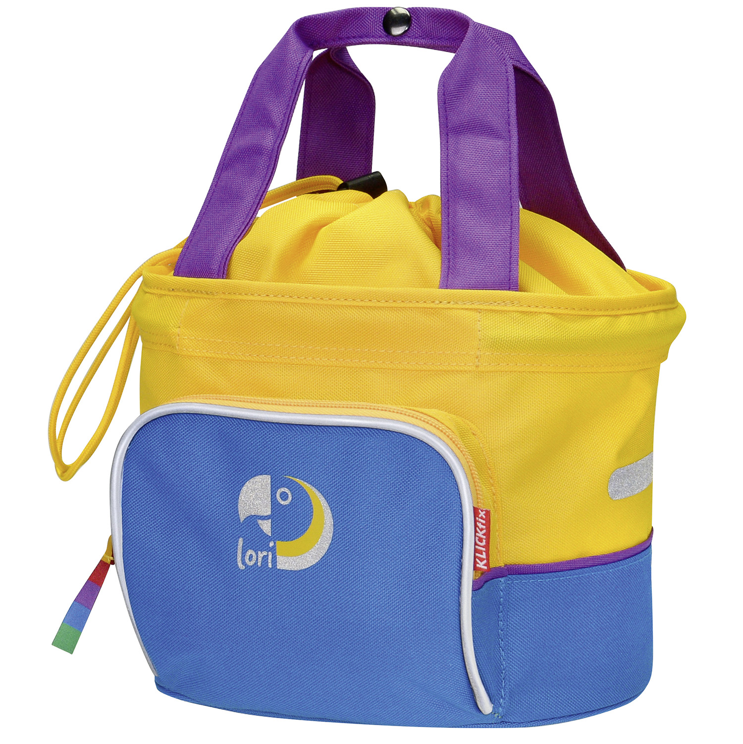 Klickfix Handlebar Bag Shopper Child Lori 4L Blue Klickfix Handlebar Bag Shopper Child Lori 4L Blue
