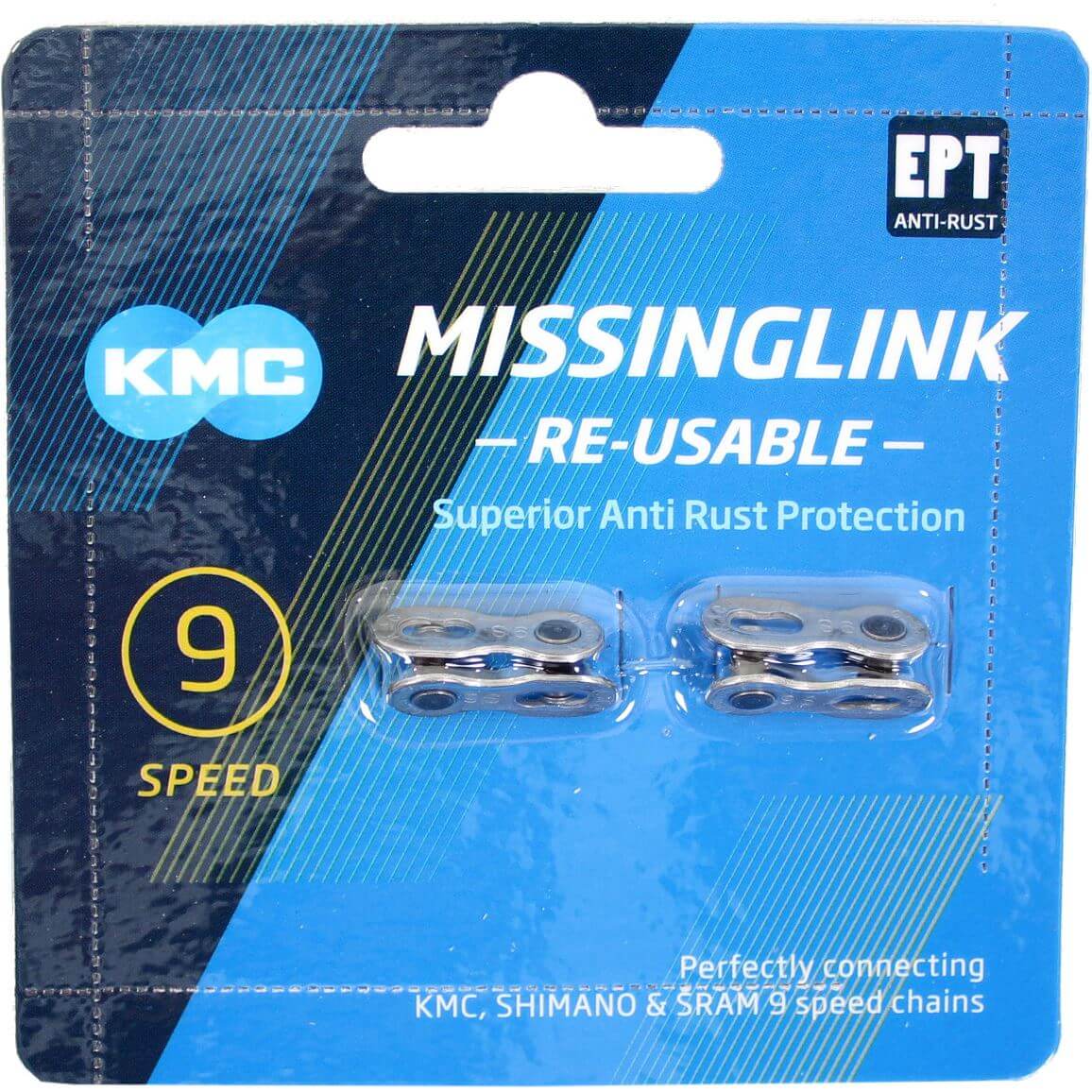 KMC Missing Link X9 Silver On Card (2)