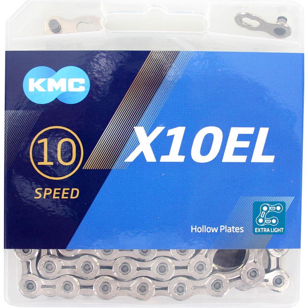 KMC Chain X10EL Silver 114 Links