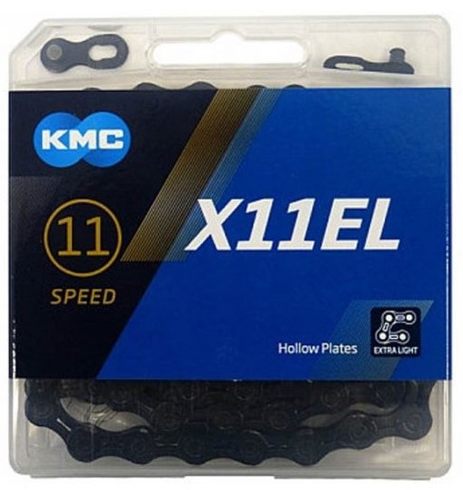KMC Chain X11EL Black Tech 118 Links