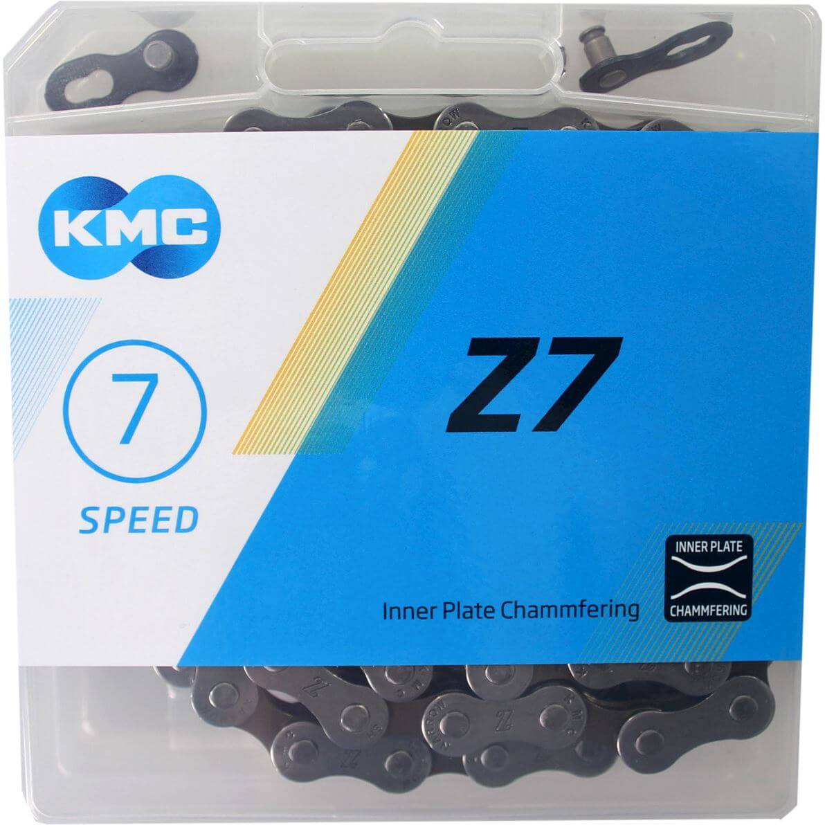 KMC Chain Z7 Grey Brown 114 Links