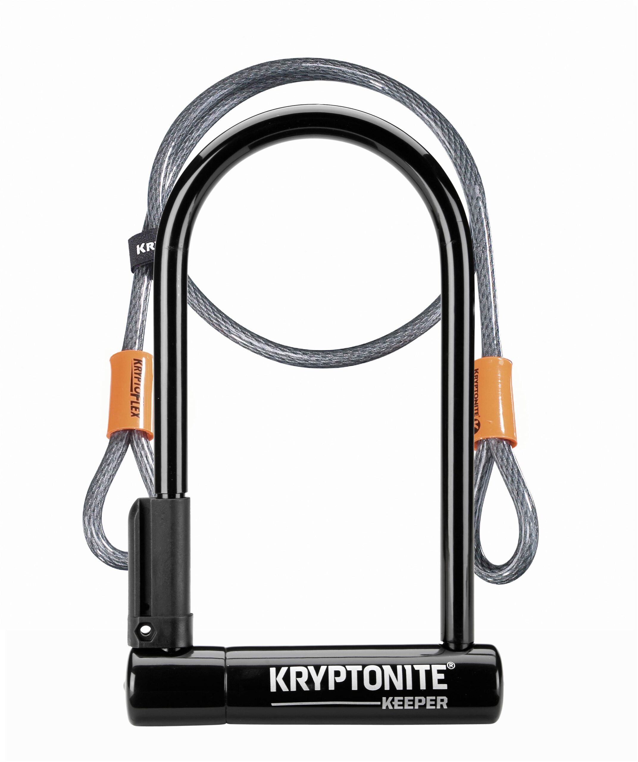 Kryptonite U-Lock Keeper 12 Standard with Cable Kryptonite U-Lock Keeper 12 Standard with Cable