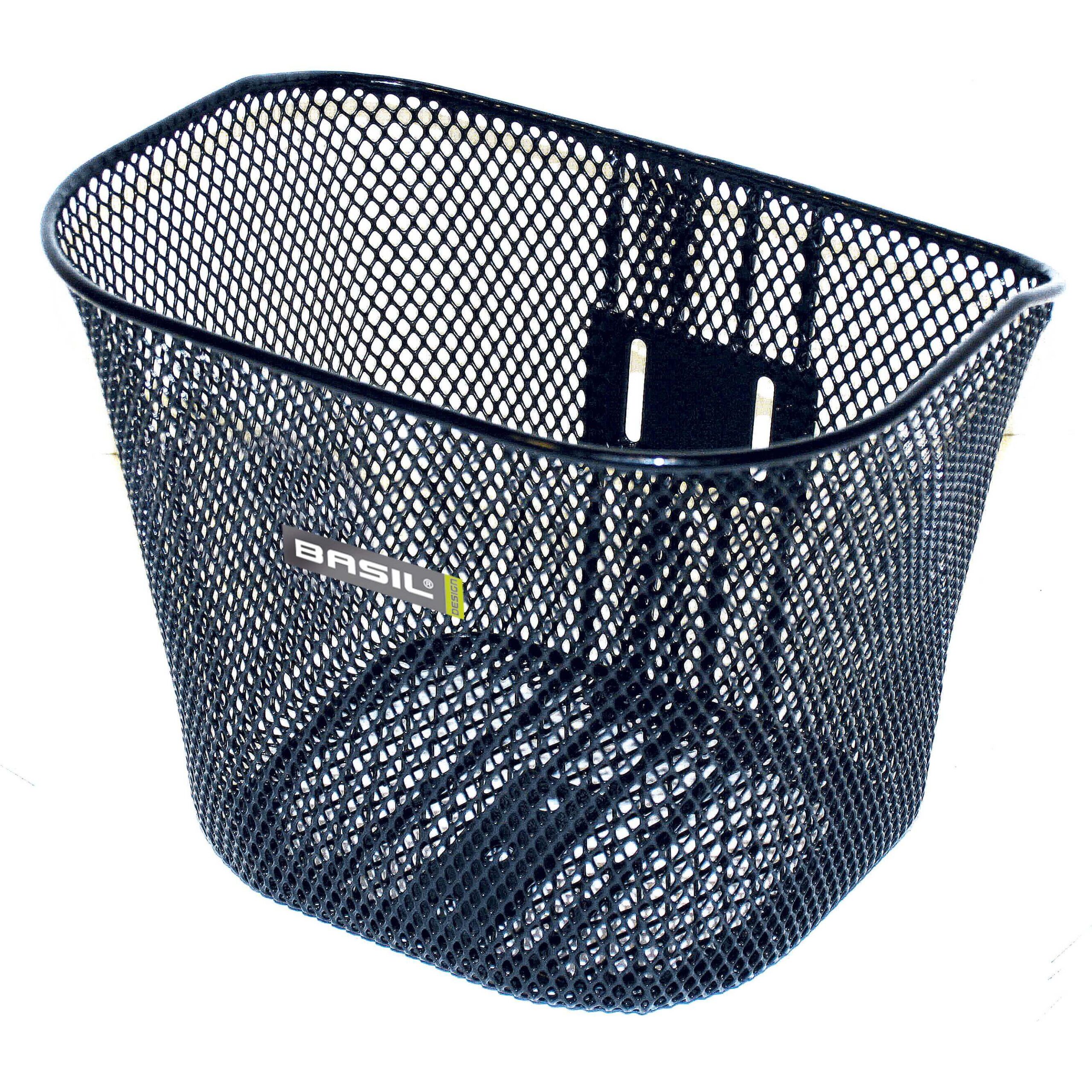 Basil Bike Basket Toronto 10L Black 25x20x20cm Basil Bike Basket Toronto 10L Black 25x20x20cm
