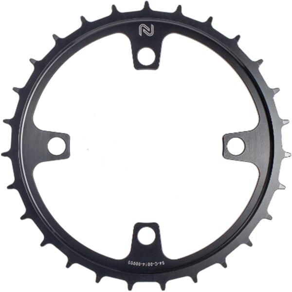 Enduo Cargo Chainring 54T 4-B 104-BCD Cl-45.5-53.0 Black